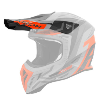 Pièce détachée casque Airoh Casquette Aviator Ace 2 Ground orange matt