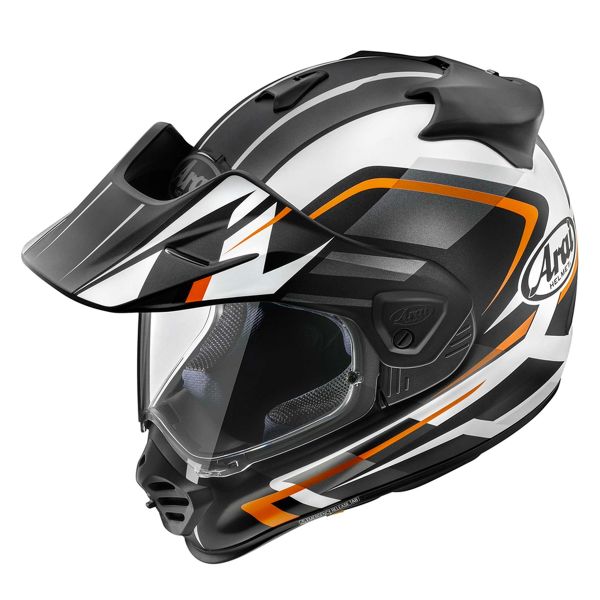 Pack Casque Kit Bluetooth Et Intercom Arai Tour X Discovery Orange