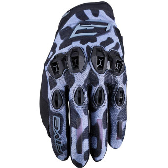 Gants Moto Five Stunt Evo Woman Leopard Grey En Stock Icasque