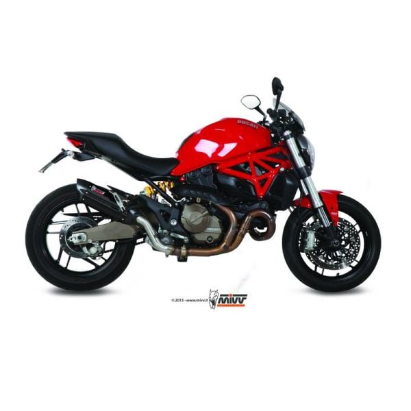 Silencieux Mivv Suono Inox Black Carbone Ducati Monster Au