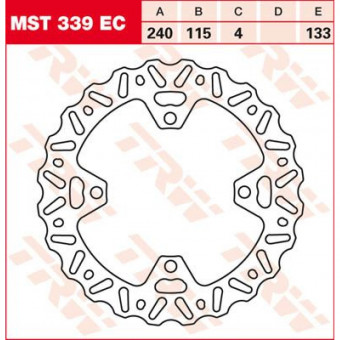 Disque De Frein Trw Trw Fixe Wave Mst Ec Cherche Propri Taire