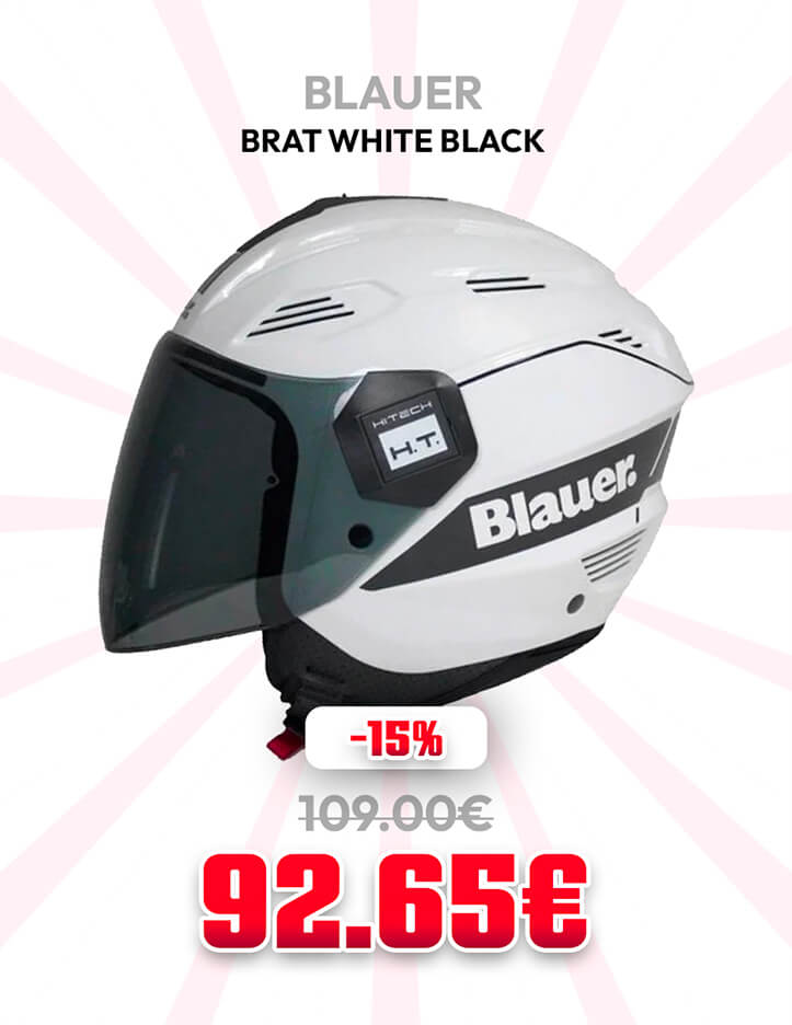 BLAUER BRATT WHITE BLACK