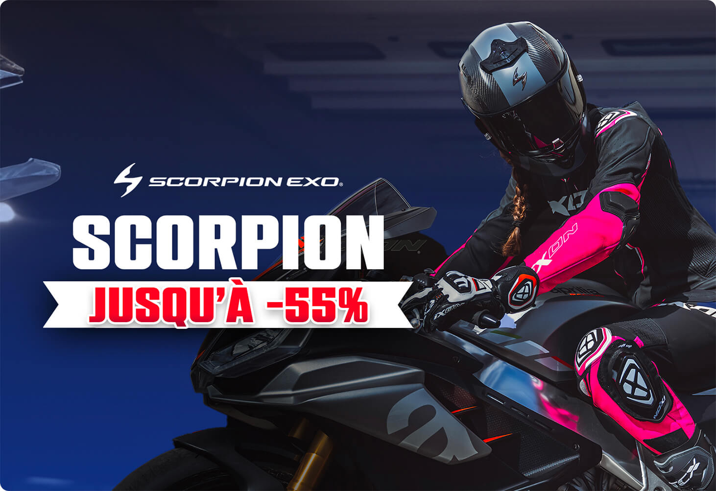 Casques Scorpion jusqu' -55%