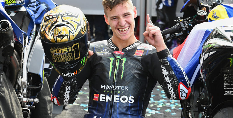 HISTORISCH!! QUARTARARO MOTOGP-WELTMEISTER!