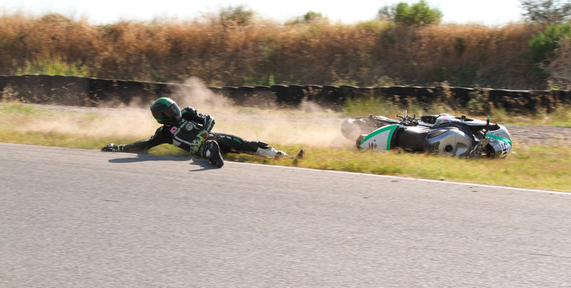 Bisogna avere paura della caduta in moto?