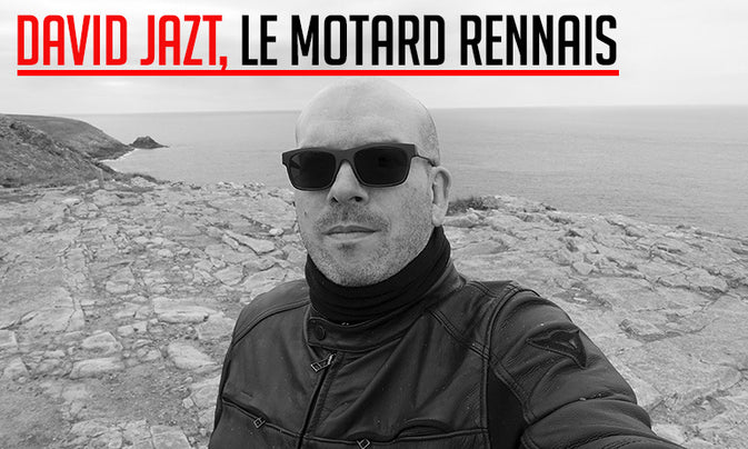 David JAZT, der Motorradfahrer aus Rennes