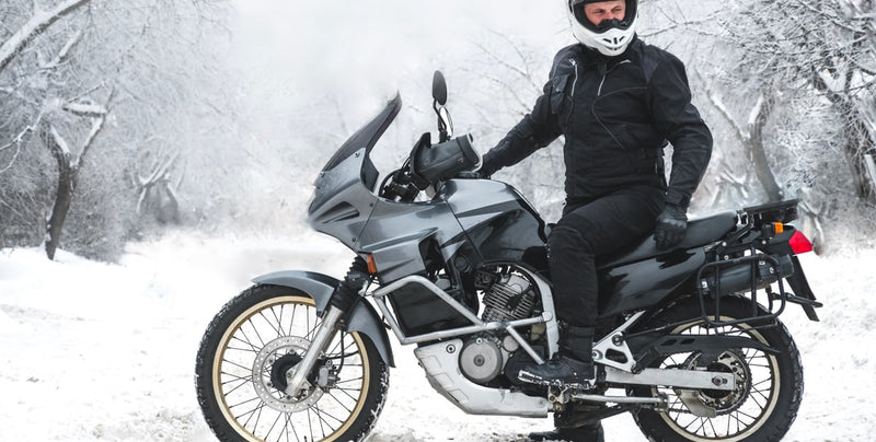 Equip yourself properly for winter motorcycle riding