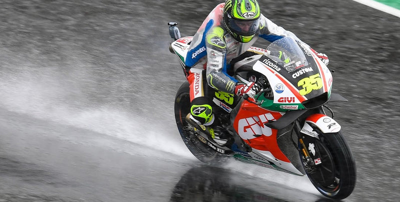 Consigli moto: fare pista sotto la pioggia