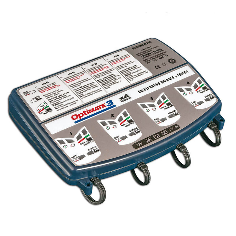 Optimate 3 pour 4 Batteries