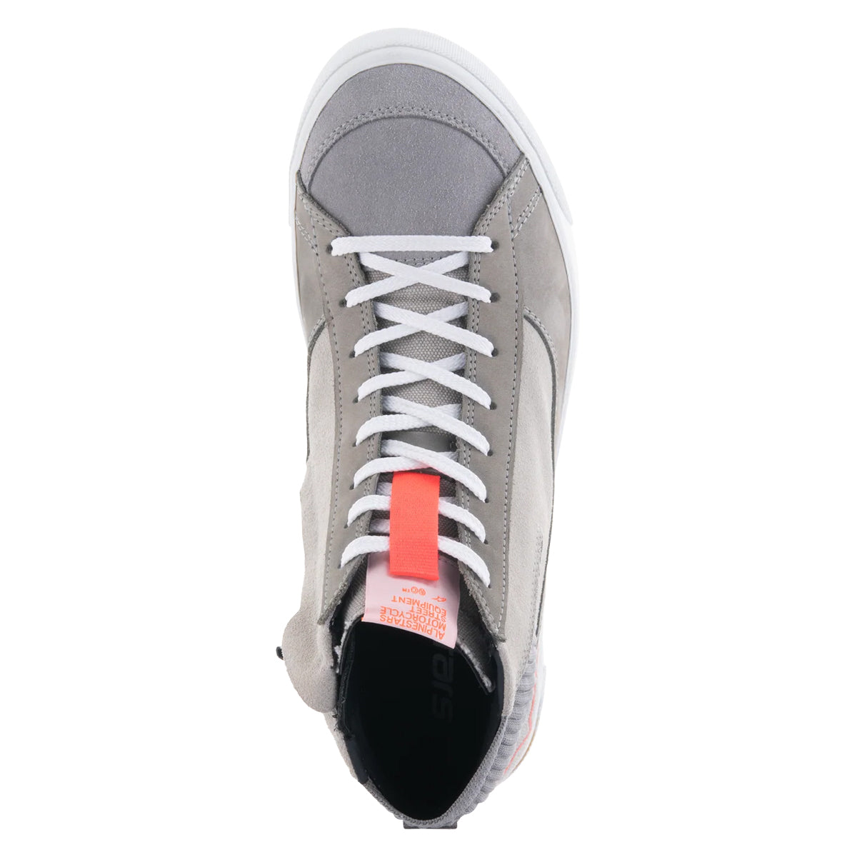 Stated Light Gray Red Fluo White