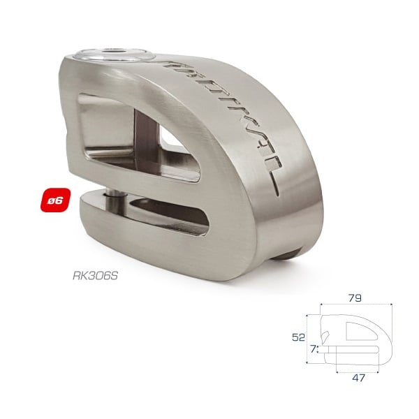 Bloque disque metal RK306S