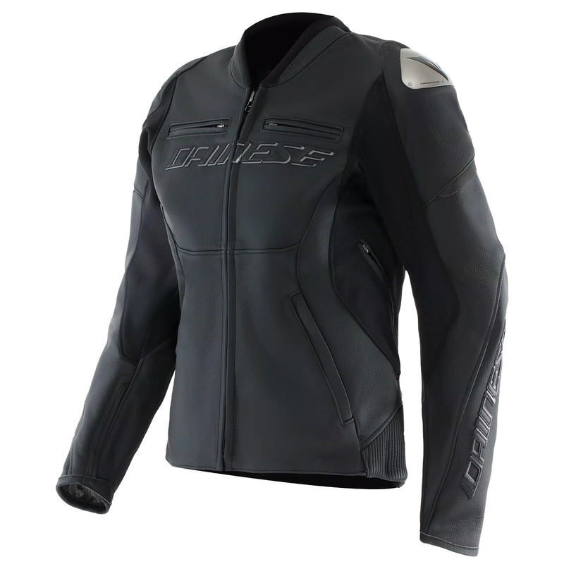 Racing 5 Leather Woman Black