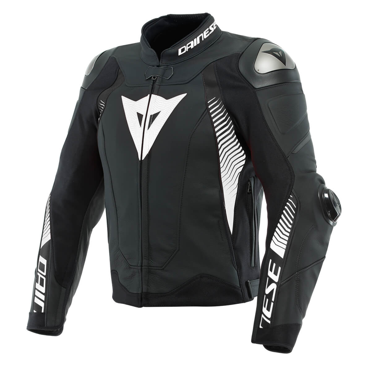 Super Speed 4 Leather Black Matt White