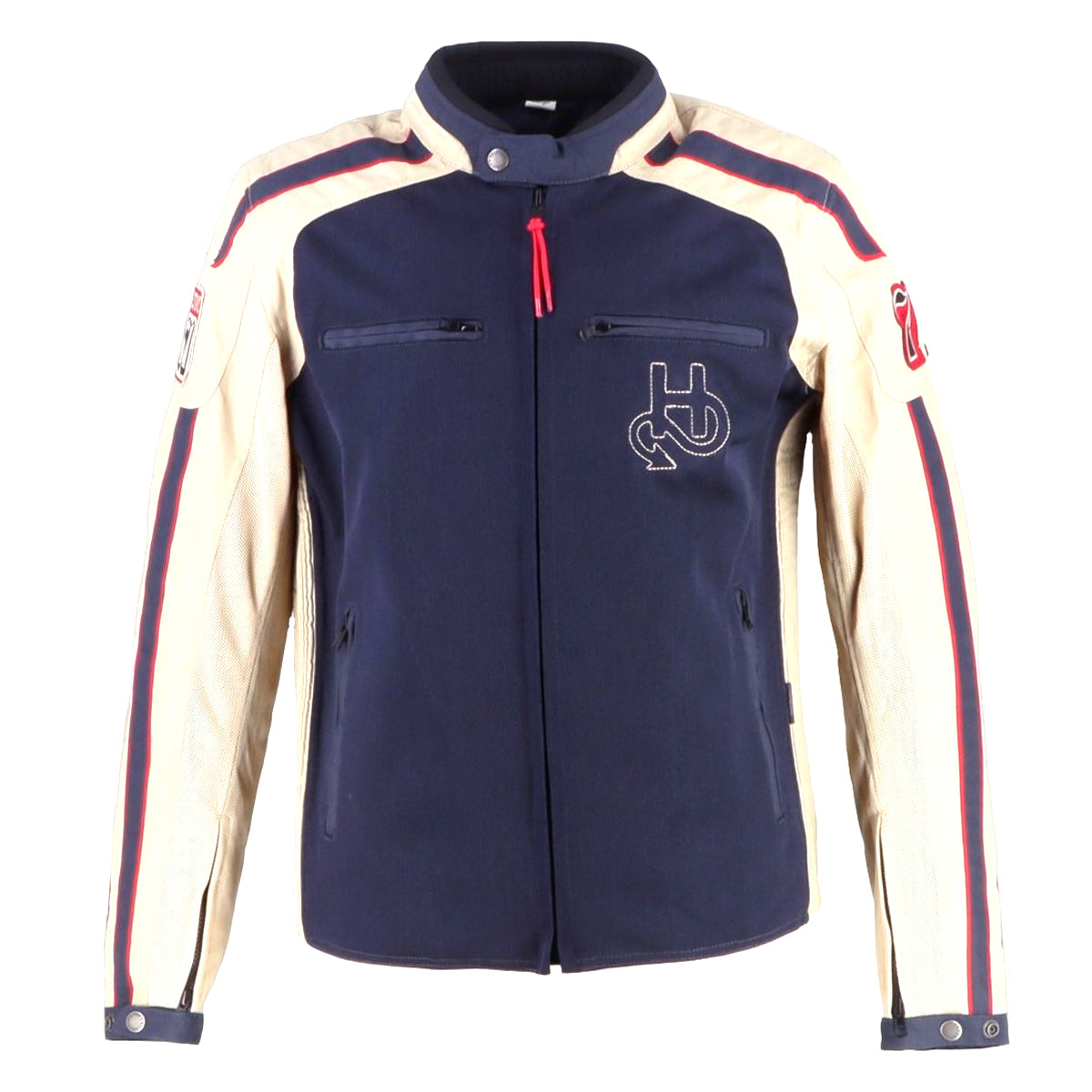 Clubman Air Mesh Blue Beige Red