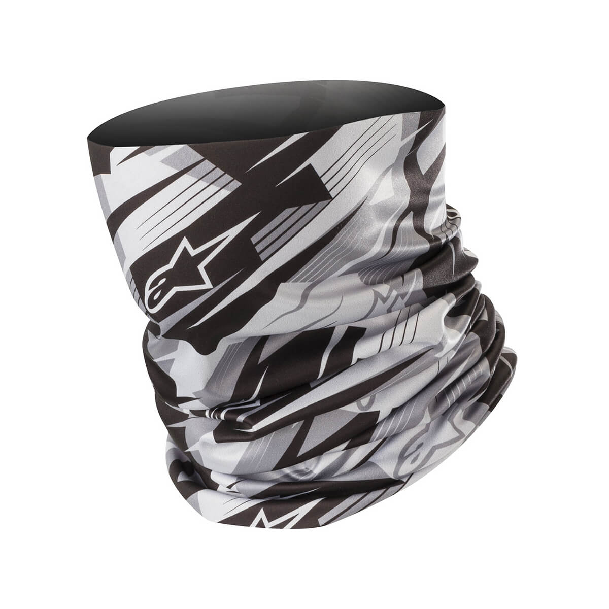 Blurred Neck Tube Noir Anthracite