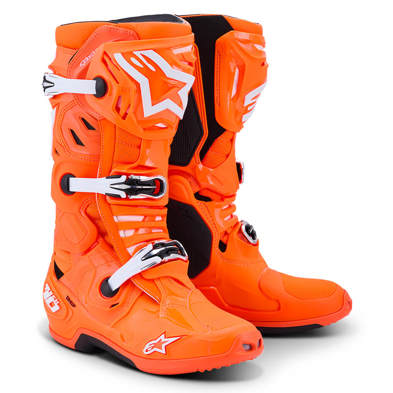 Tech 10 Supervented Orange Fluo Black White