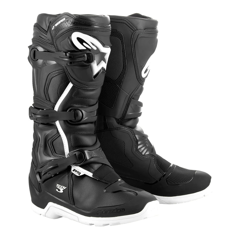 Tech 3 Enduro Waterproof Black White