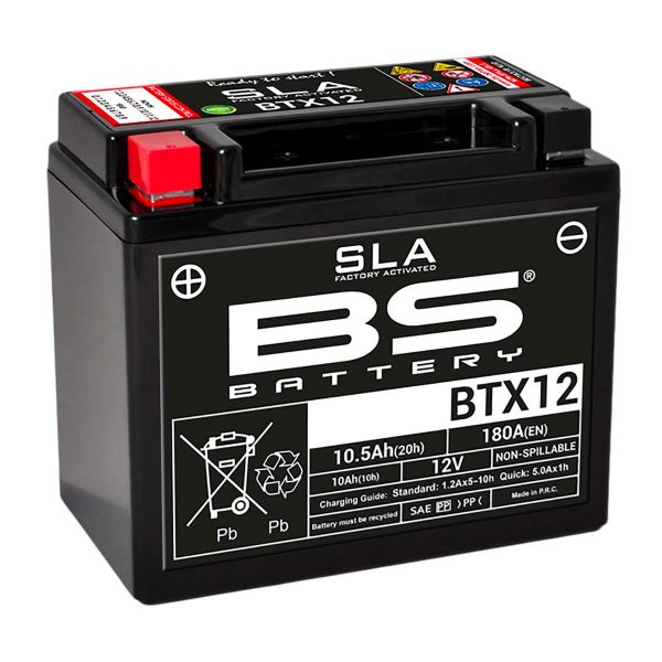 BS Battery BTX12 SLA