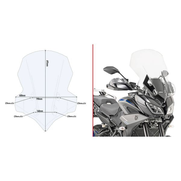 Bulle 2139DT Yamaha Tracer 900/Tracer 900GT (18-20)