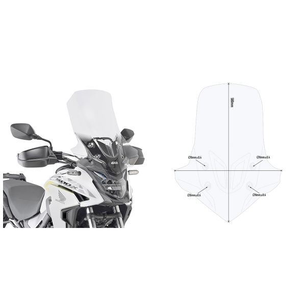 Bulle D1171ST Honda CB500X (19-20)