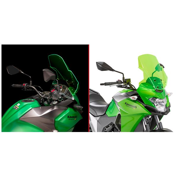 Bulle fumée verte D4121GR Kawasaki Versys X 300 (17-20)
