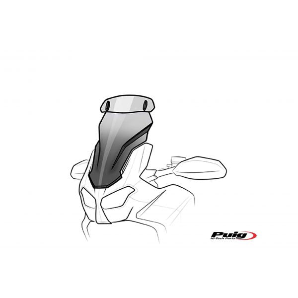 Bulle Touring Visière Honda CTX1300 (14-16)