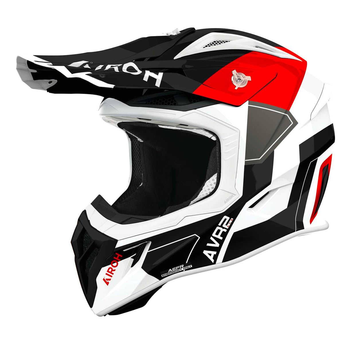 Aviator Ace 2 Shield Red Gloss