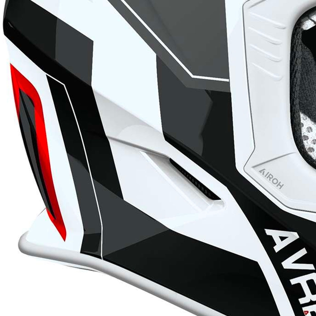 Aviator Ace 2 Shield Red Gloss