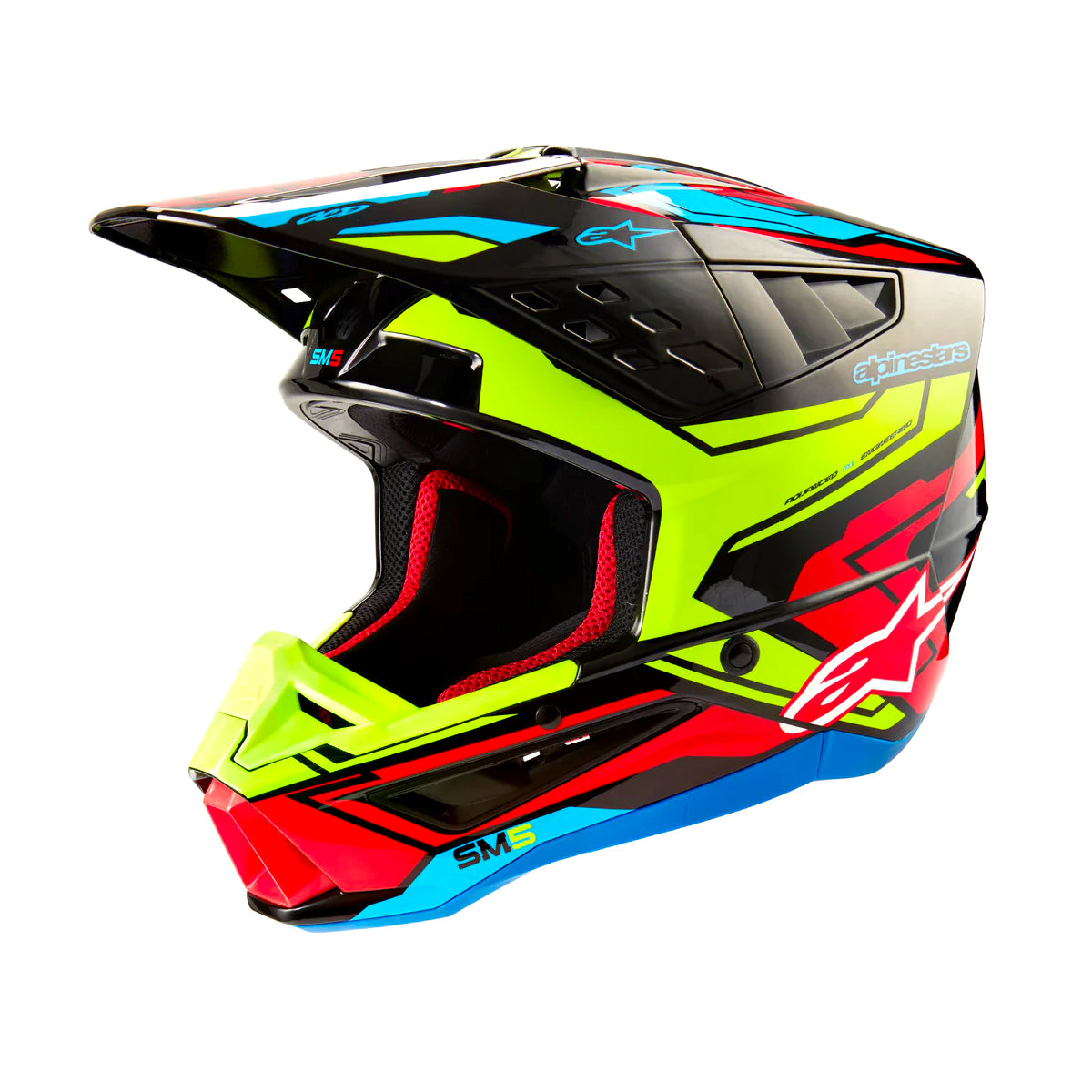 S-M5 Action 2 Black Yellow Fluo Bright Red