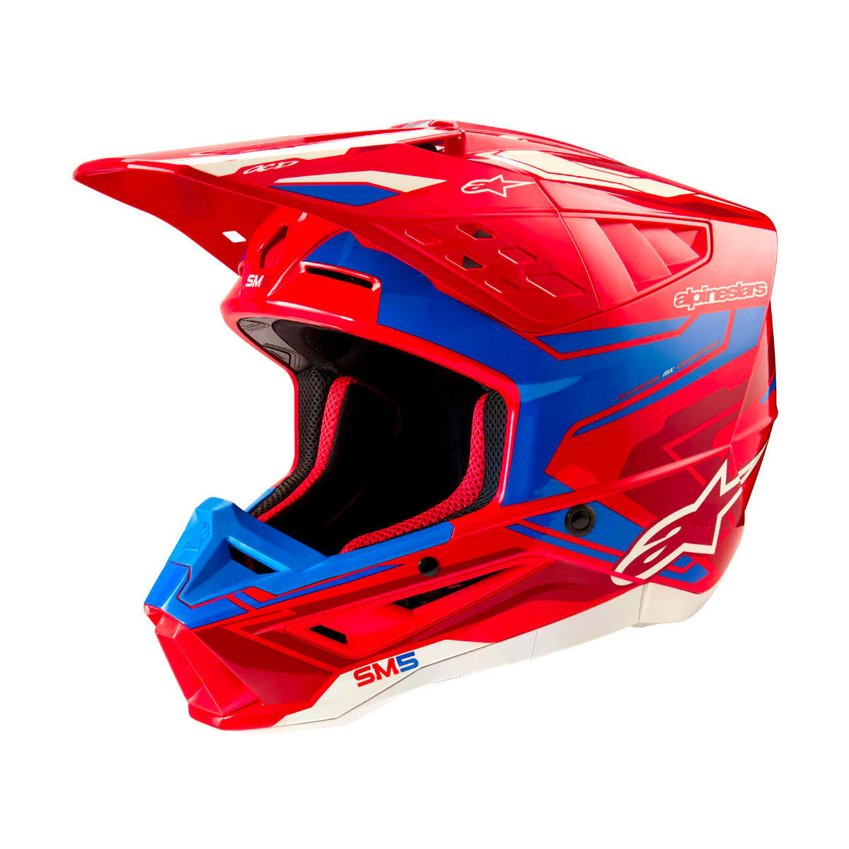 S-M5 Action 2 Bright Red Blue