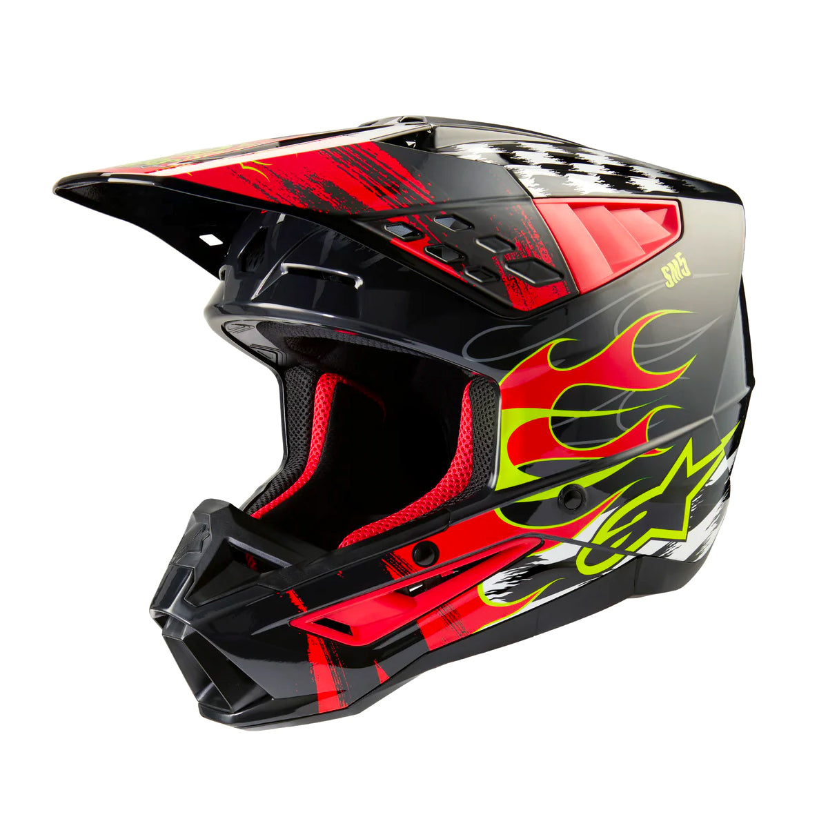 S-M5 Rash Dark Grey Bright Red