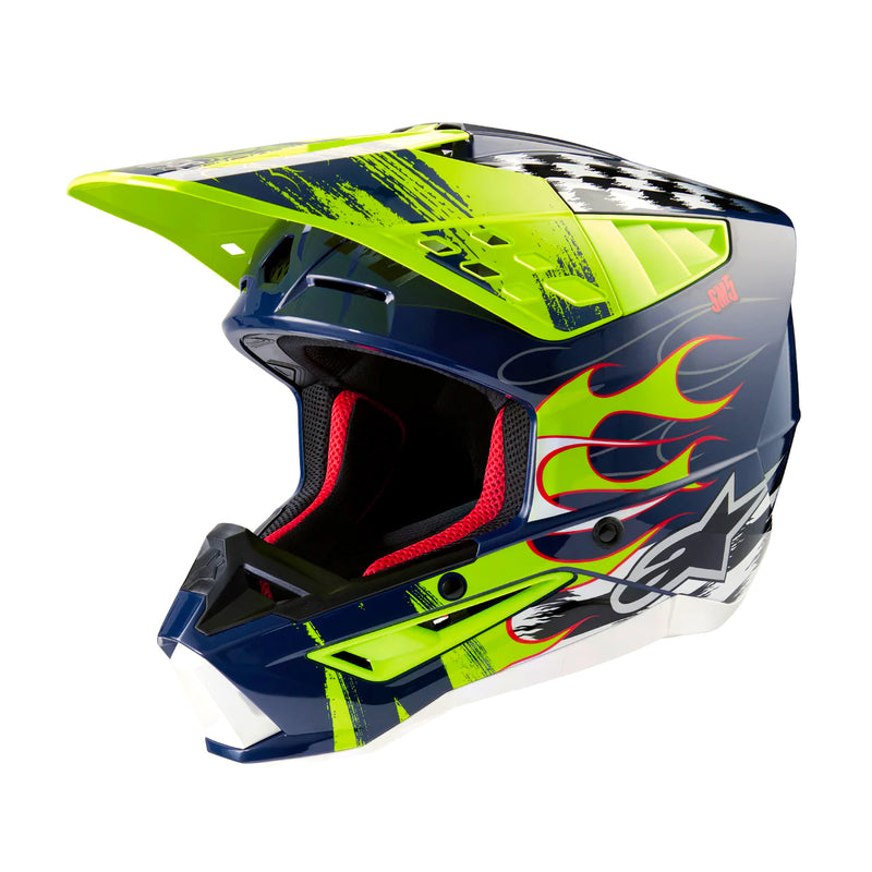 S-M5 Rash Night Navy Yellow Fluo