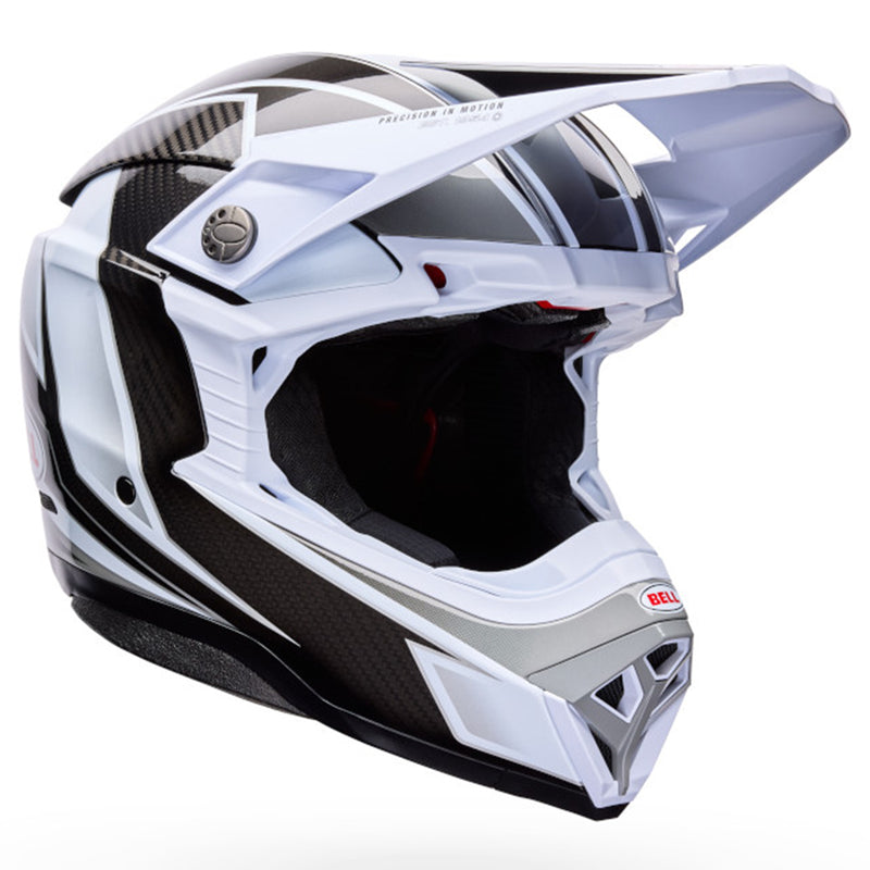Moto-10 Spherical Grid White Black Grey