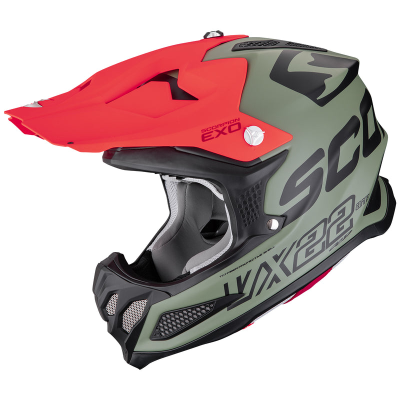 VX-22 Air Updown Matt Green Black Red