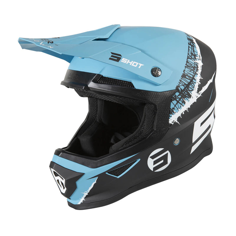Furious Storm Black Turquoise Matt