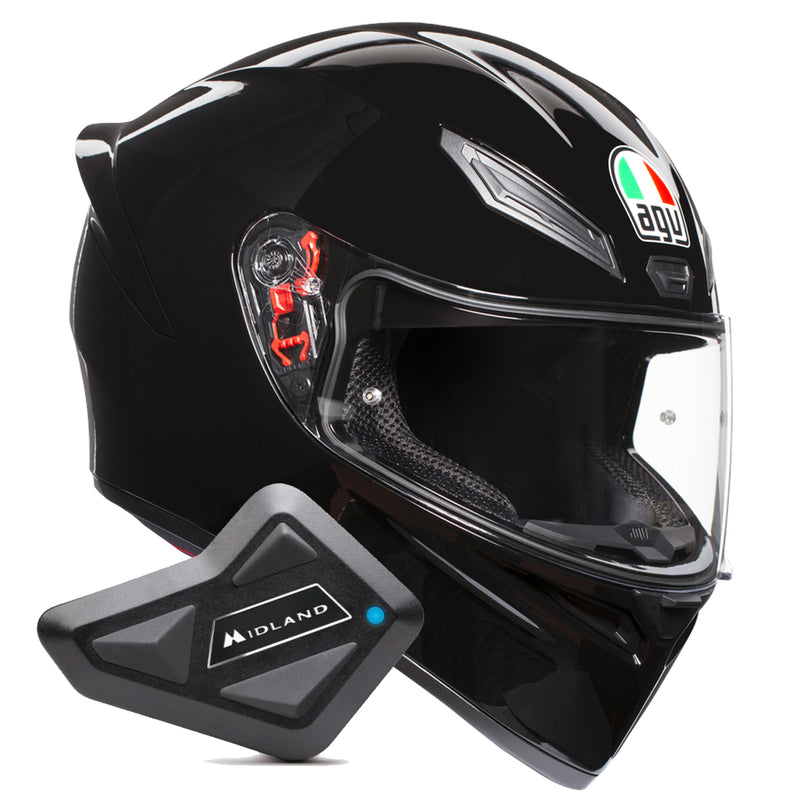 K1 S Mono Black + Kit Bluetooth BT Mini