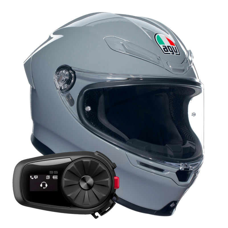 K6 S Mono Nardo Grey + Kit Bluetooth 5S Solo