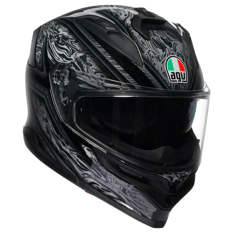 K7 Damascus Black Silver