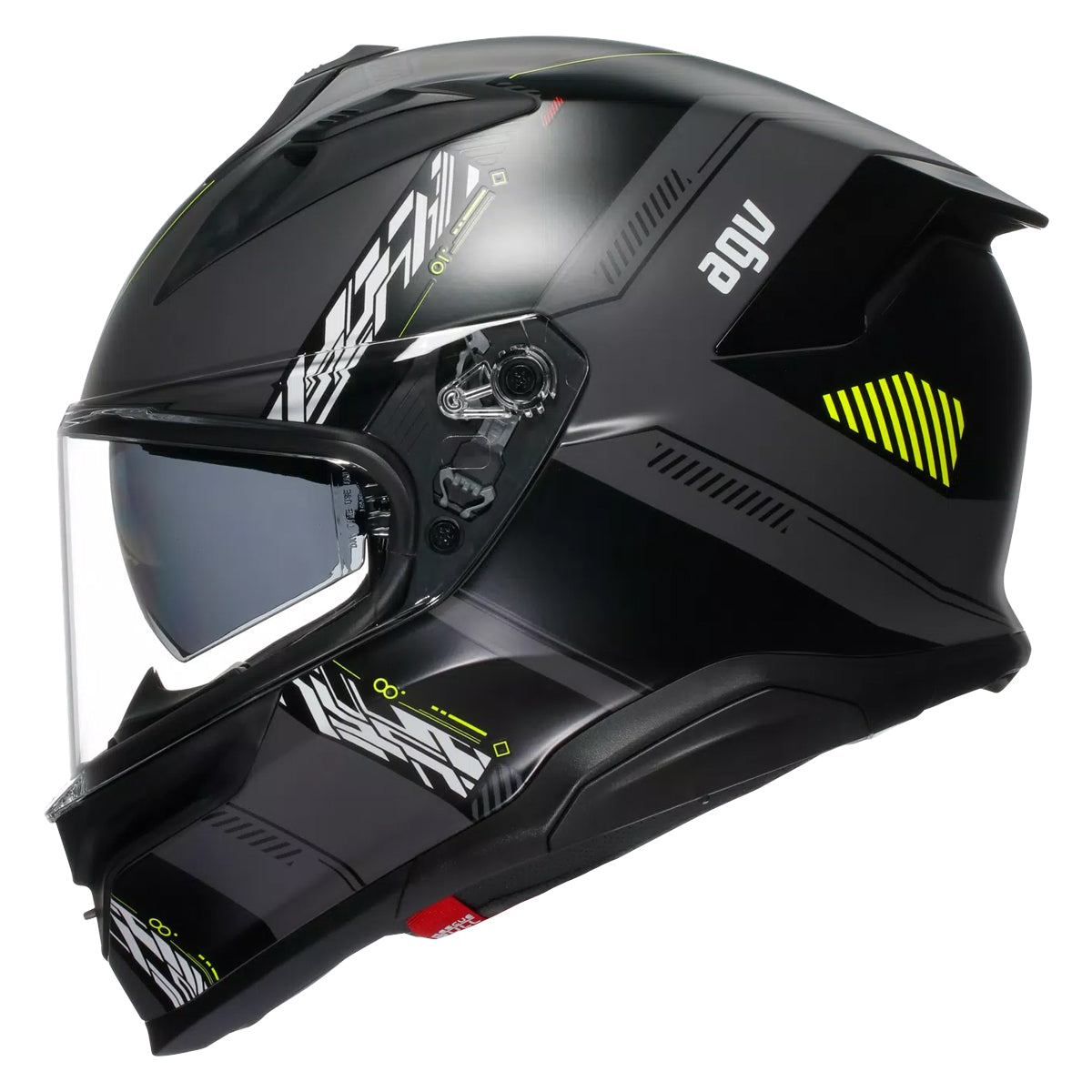 K7 Kyber Matt Grey Yellow Fluo