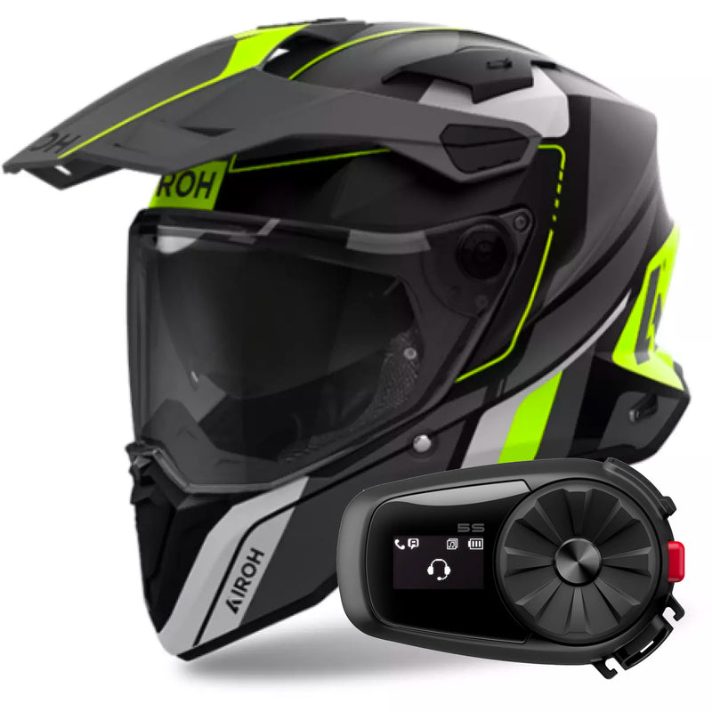 Commander 2 Skip Yellow Matt + Kit Bluetooth 5S Solo