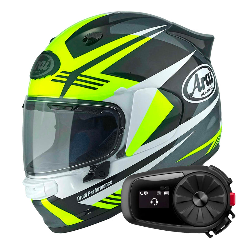 Quantic Mark Yellow White Black + Kit Bluetooth 5S Solo