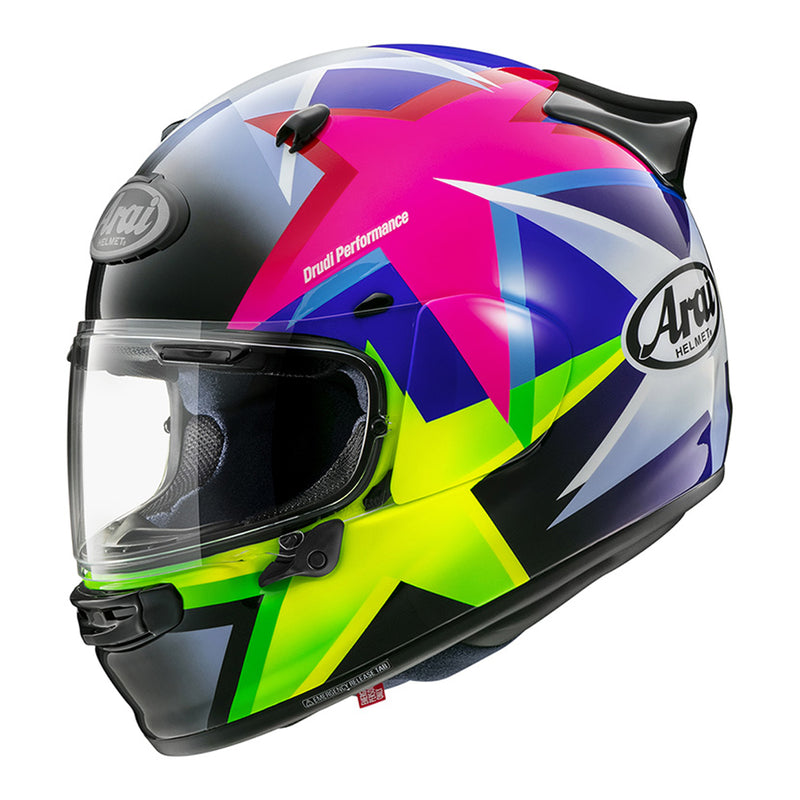 Quantic Star Blue Pink Yellow