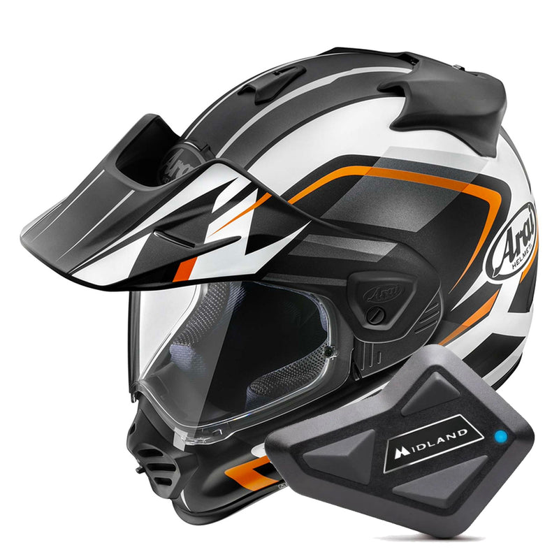 Tour-X5 Discovery Orange Black White + Kit Bluetooth BT Mini