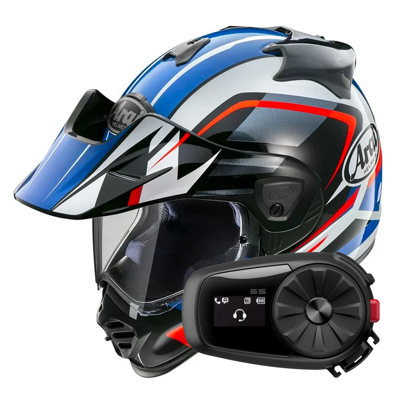 Tour-X5 Discovery White Red Blue + Kit Bluetooth 5S Solo