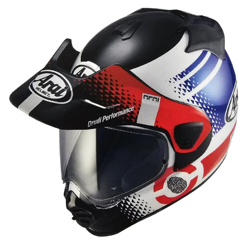 Tour-X5 Print White Red Blue