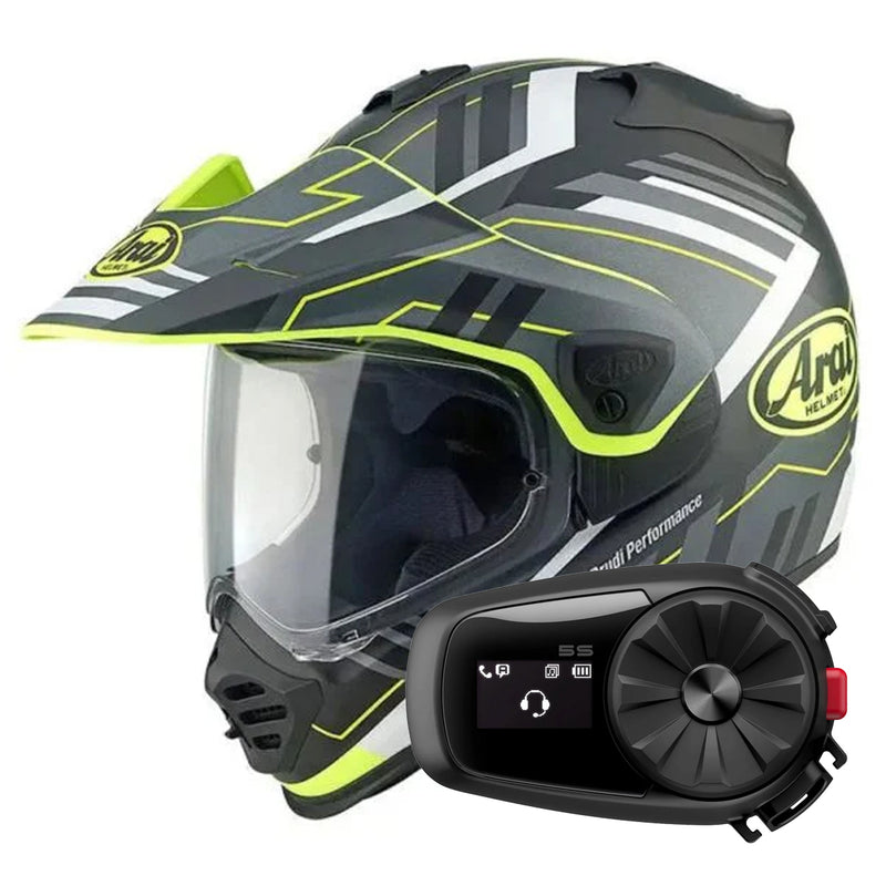 Tour-X5 Trail Yellow White Black + Kit Bluetooth 5S Solo