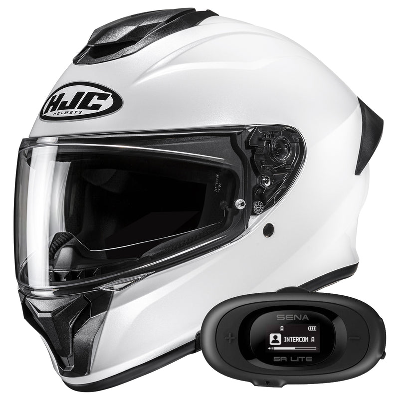 C71 Pearl White + Kit bluetooth 5R Lite Solo