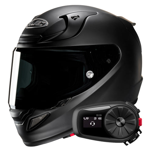 RPHA 12 Matte Black + Kit Bluetooth 5S Solo