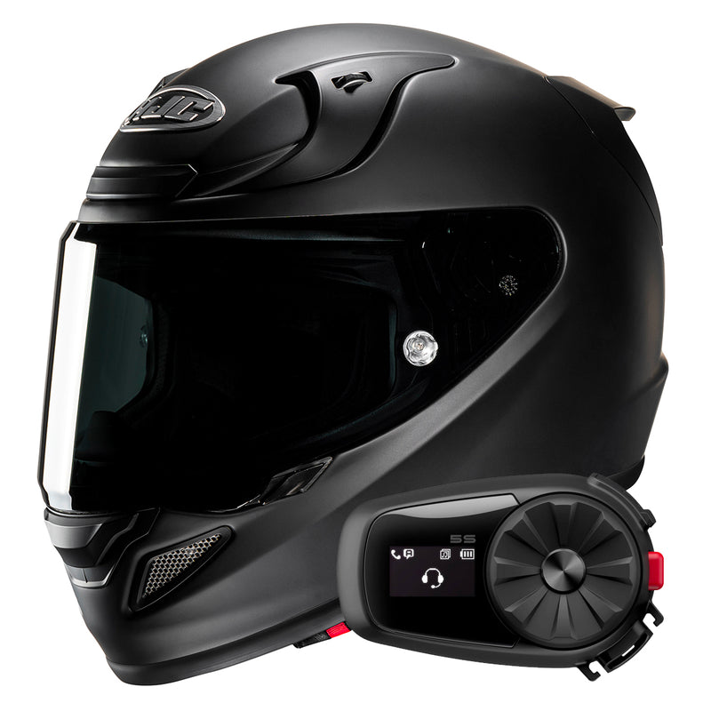 RPHA 12 Matte Black + Kit Bluetooth 5S Solo