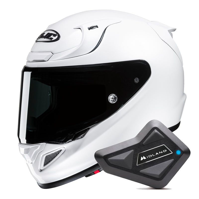 RPHA 12 Pearl White + Kit Bluetooth BT Mini